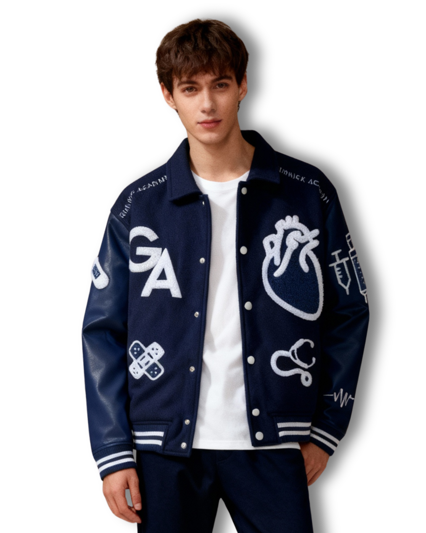 Gurnick Academy Blue Spirit Bomber Jacket