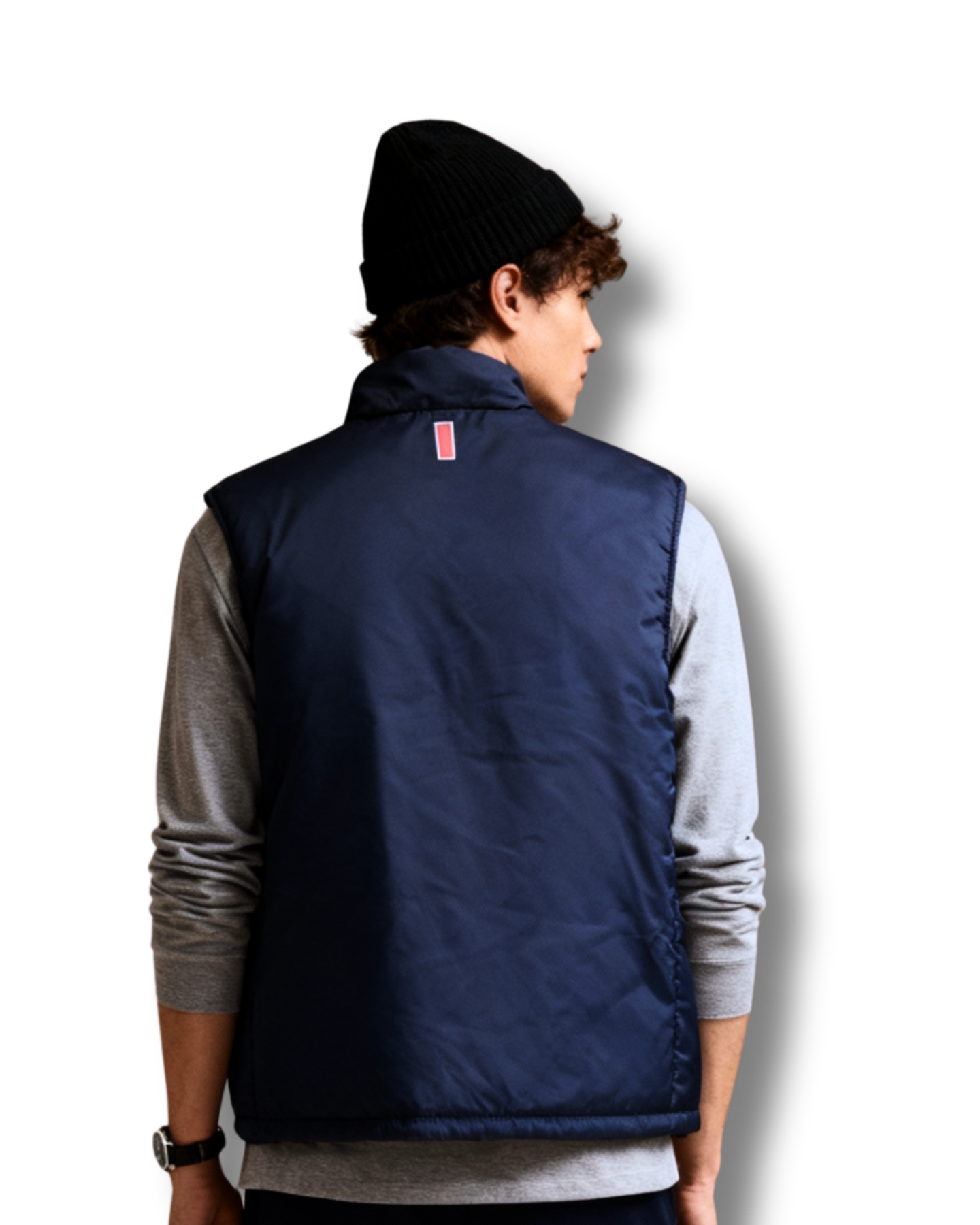 Gurnick Academy Blue Puffer Stuff Vest - Overlayer