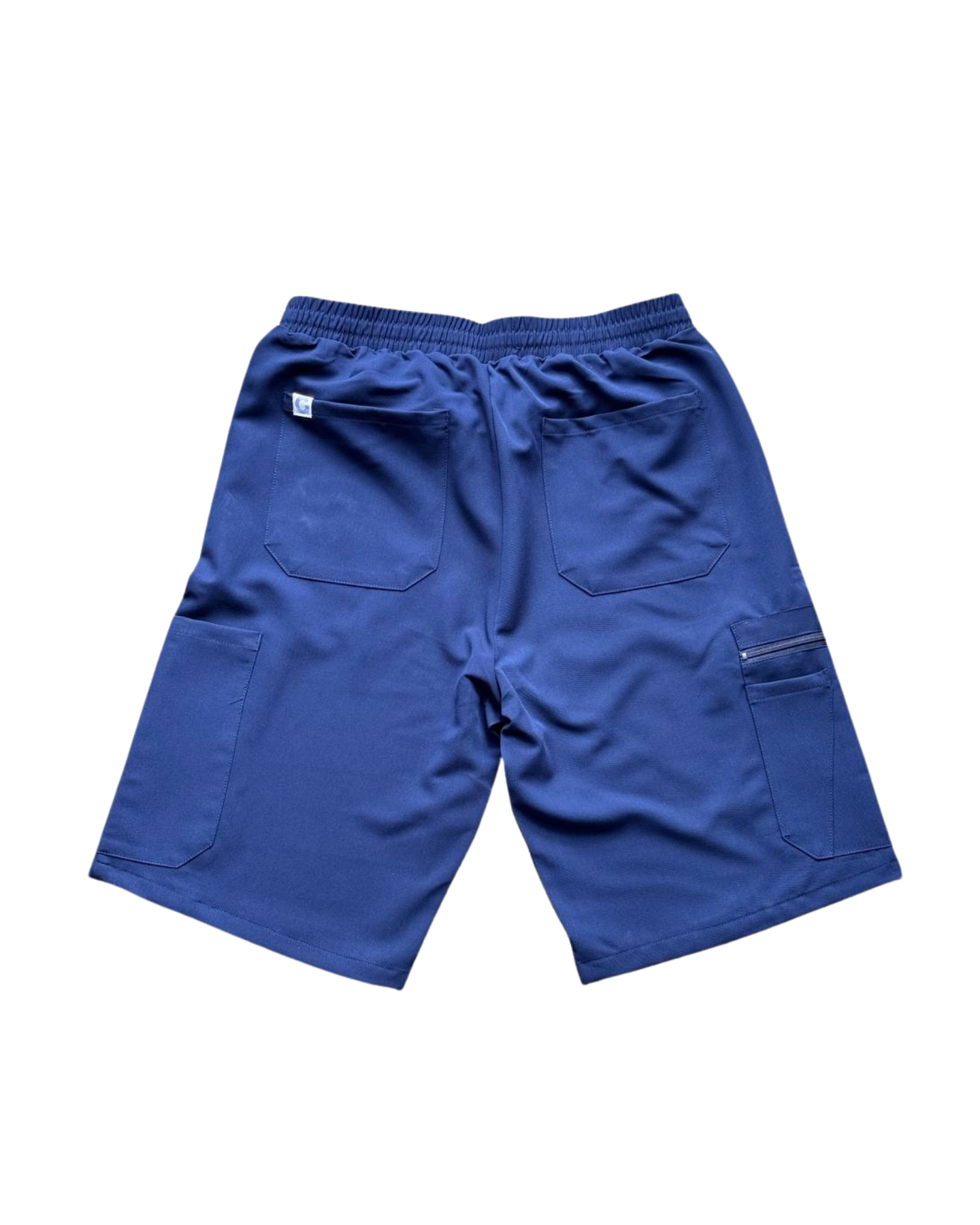 Unisex Scrubs Shorts with Elastic Waistband and Adjustable Drawstrings