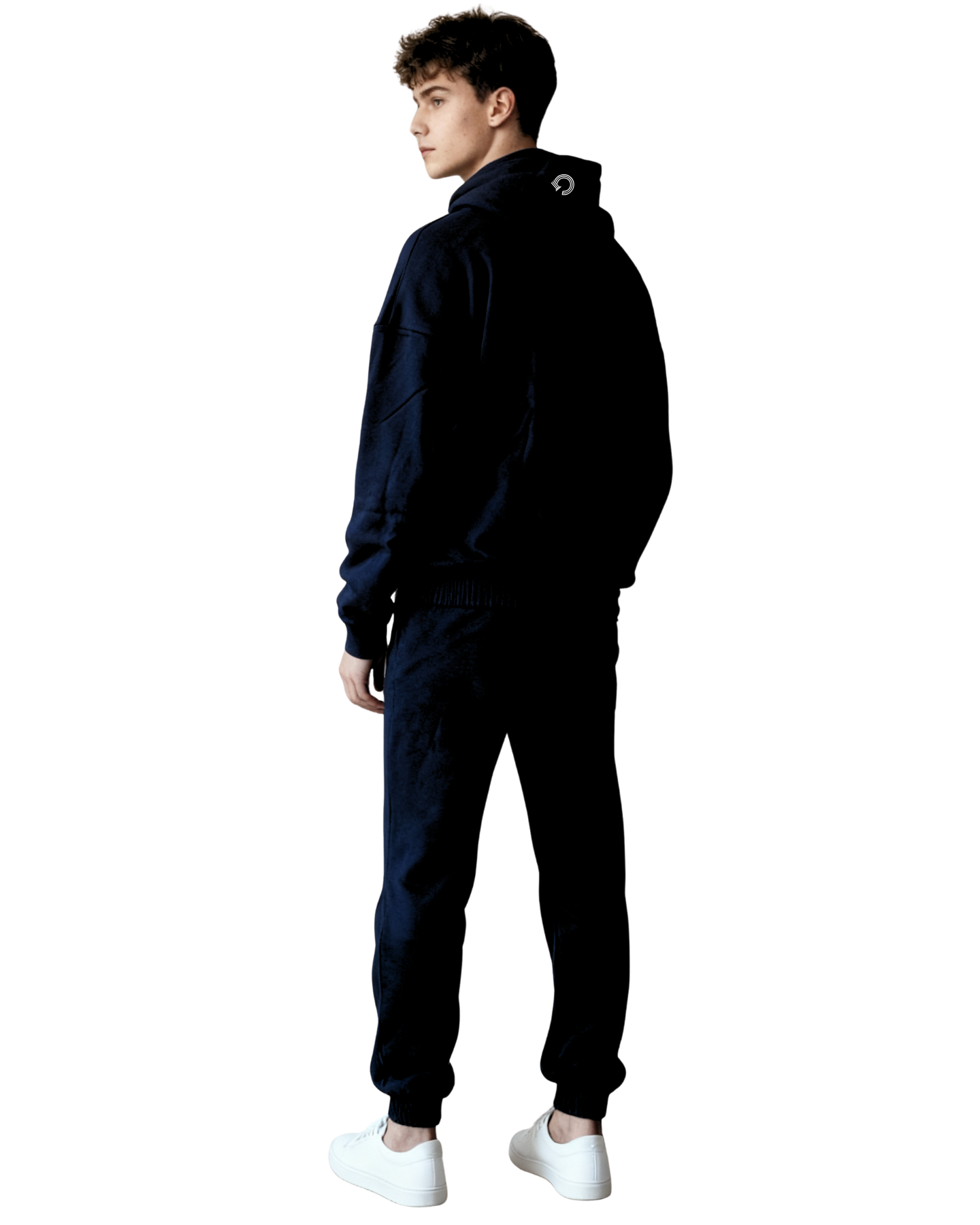 GA -Blue Zip up Hoodie and Jogger Set