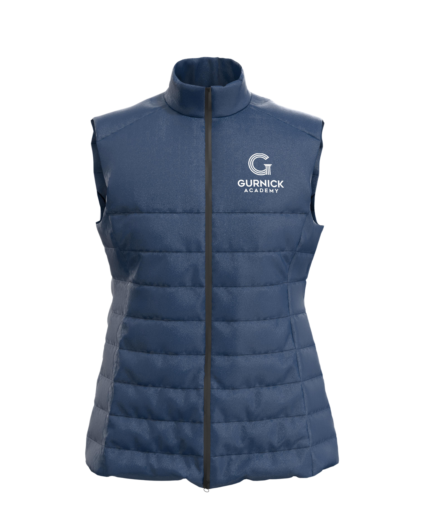 Gurnick Academy Blue Puffer Stuff Vest - Fitted Overlayer