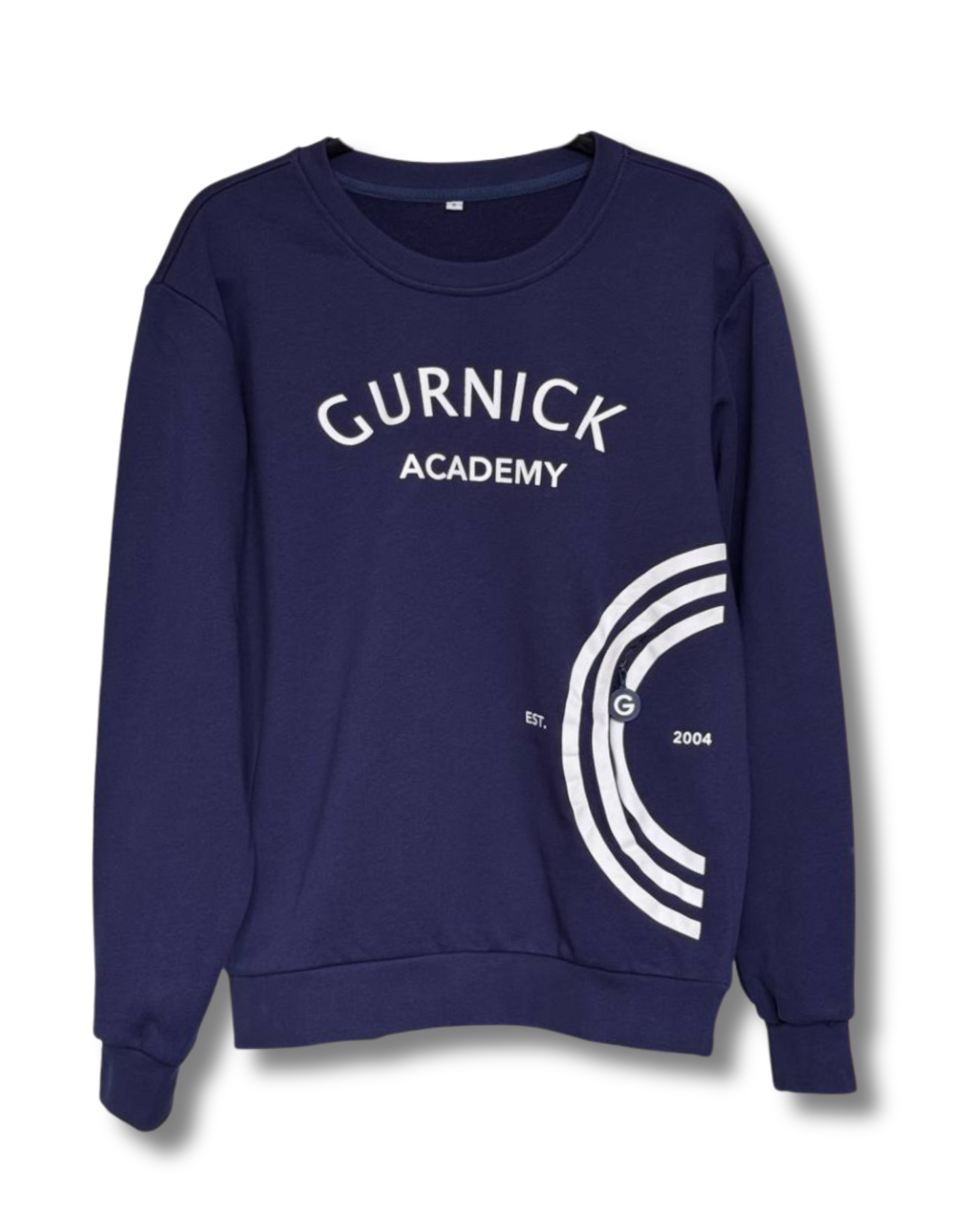 GA - Long-sleeve Crewneck with Zipper pocket