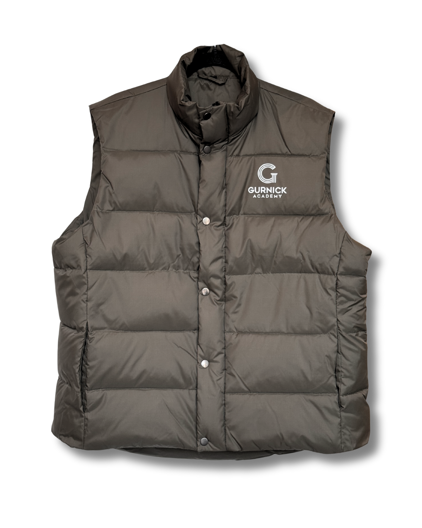 GA - Green Puffer Vest Overlayer