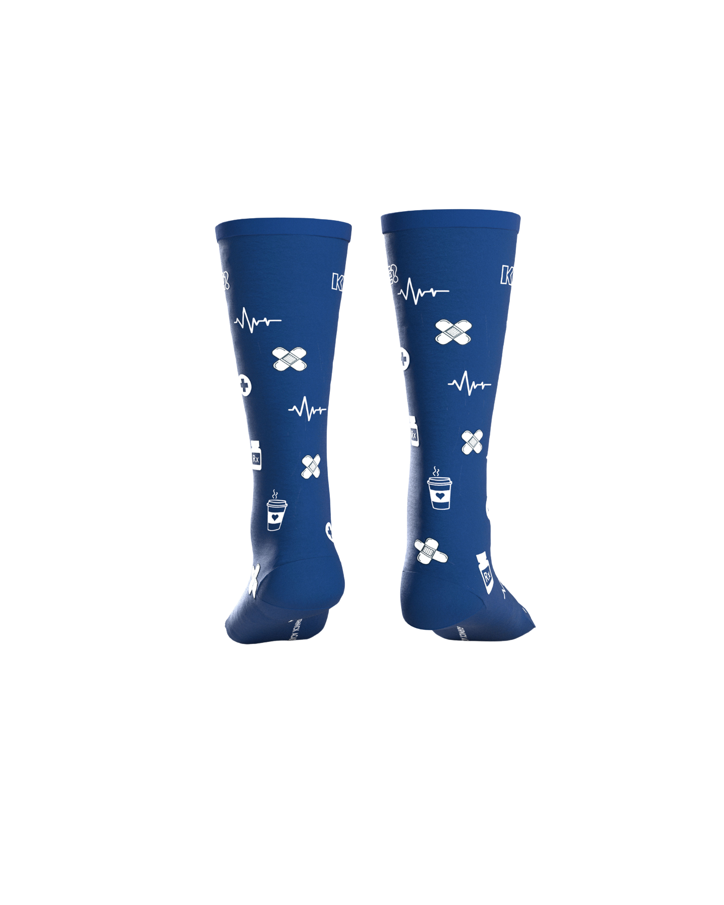Gurnick Academy Compression Socks Blue