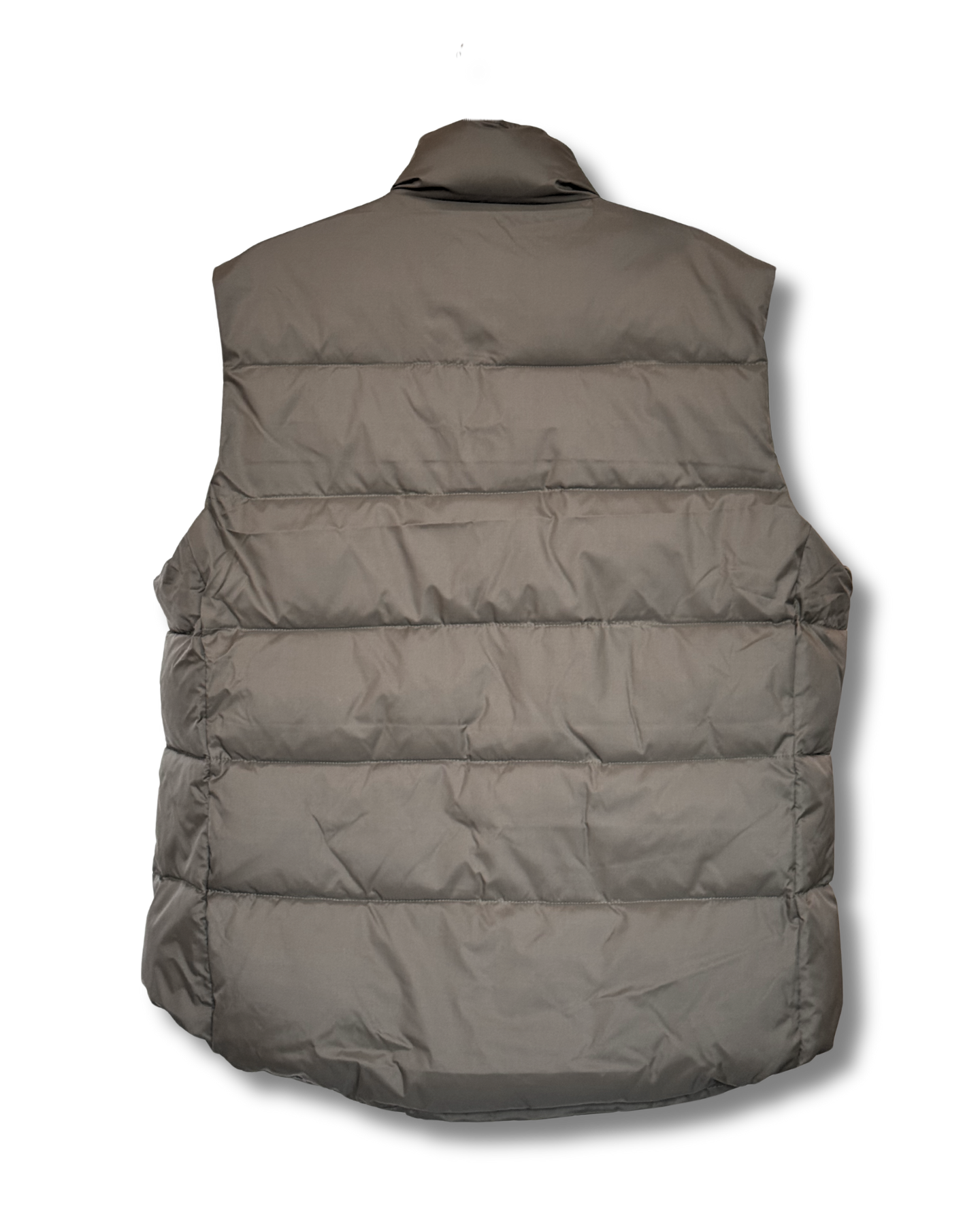 GA - Green Puffer Vest Overlayer