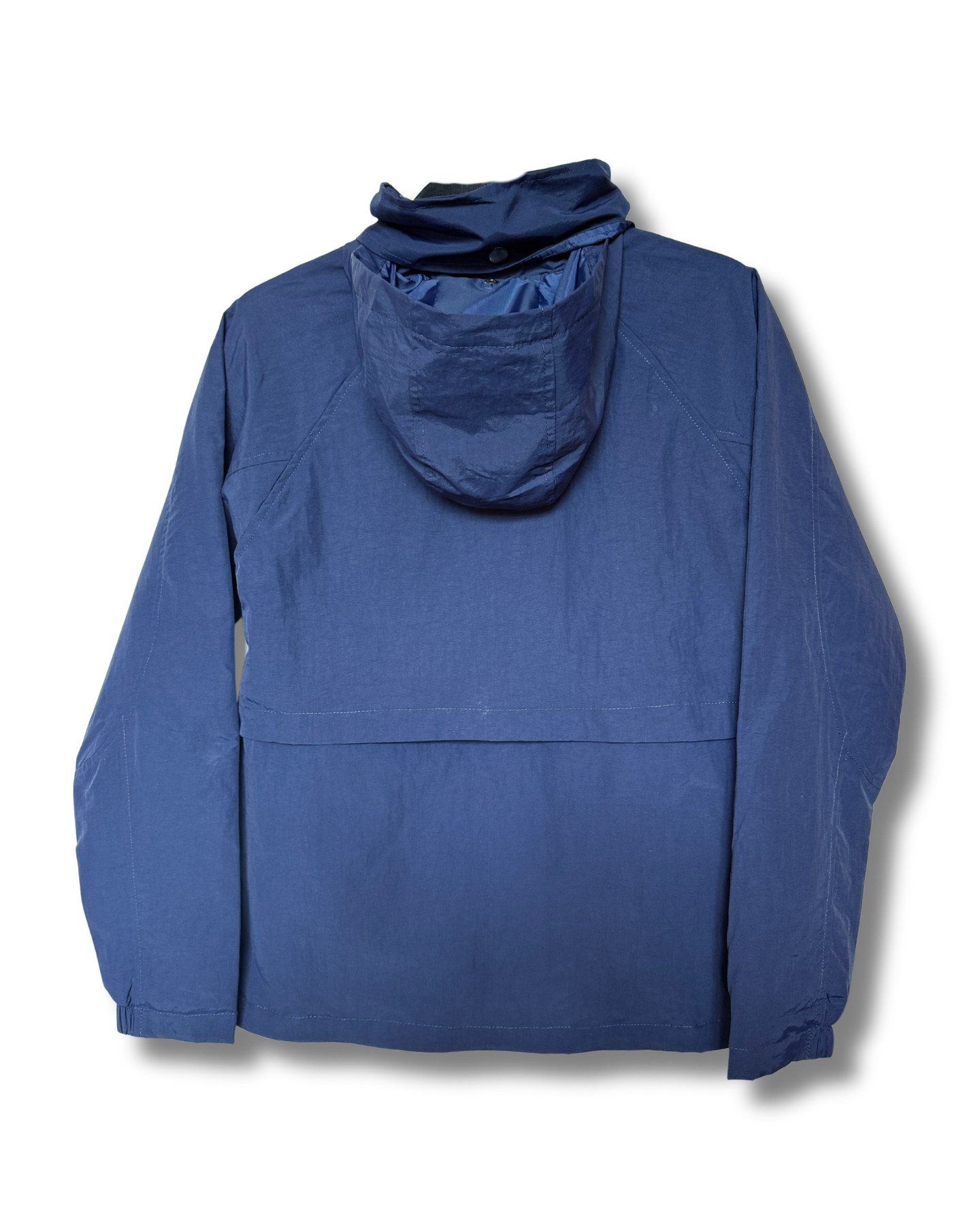 GA - Blue Lightweight Windbreaker Jacket Short