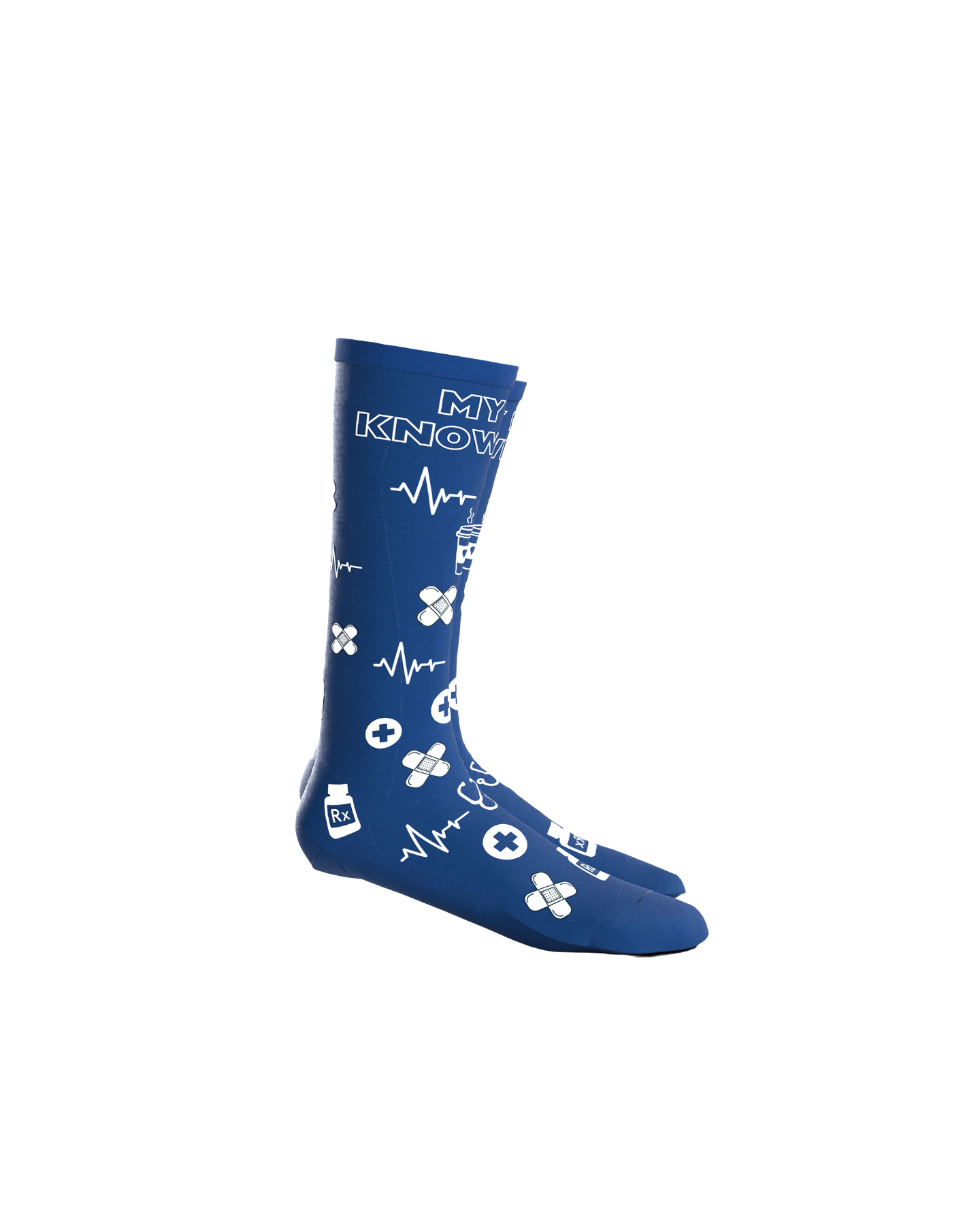 Gurnick Academy Compression Socks Blue