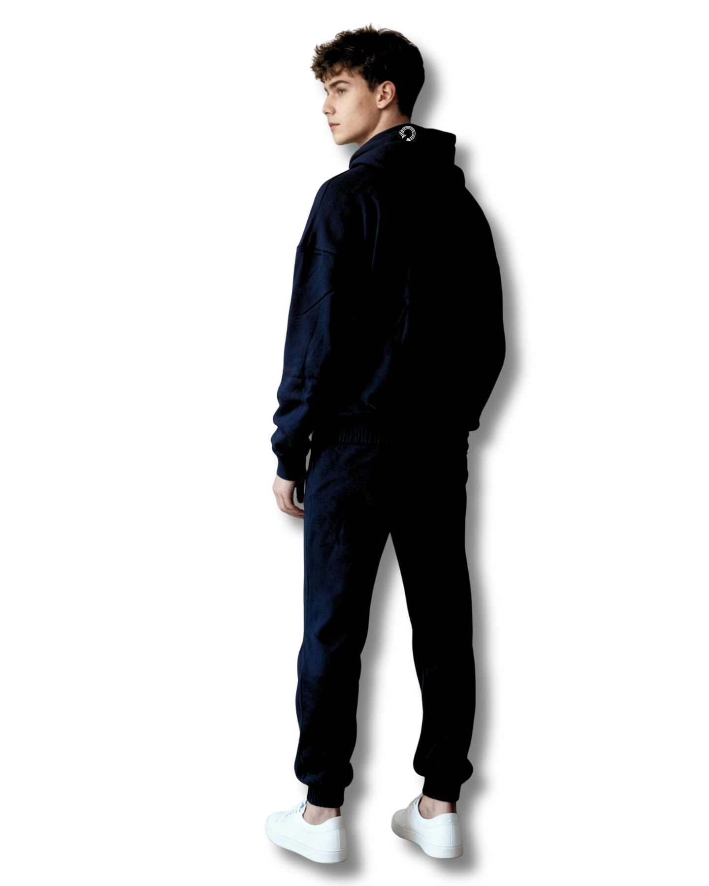 GA -Blue Zip up Hoodie and Jogger Set