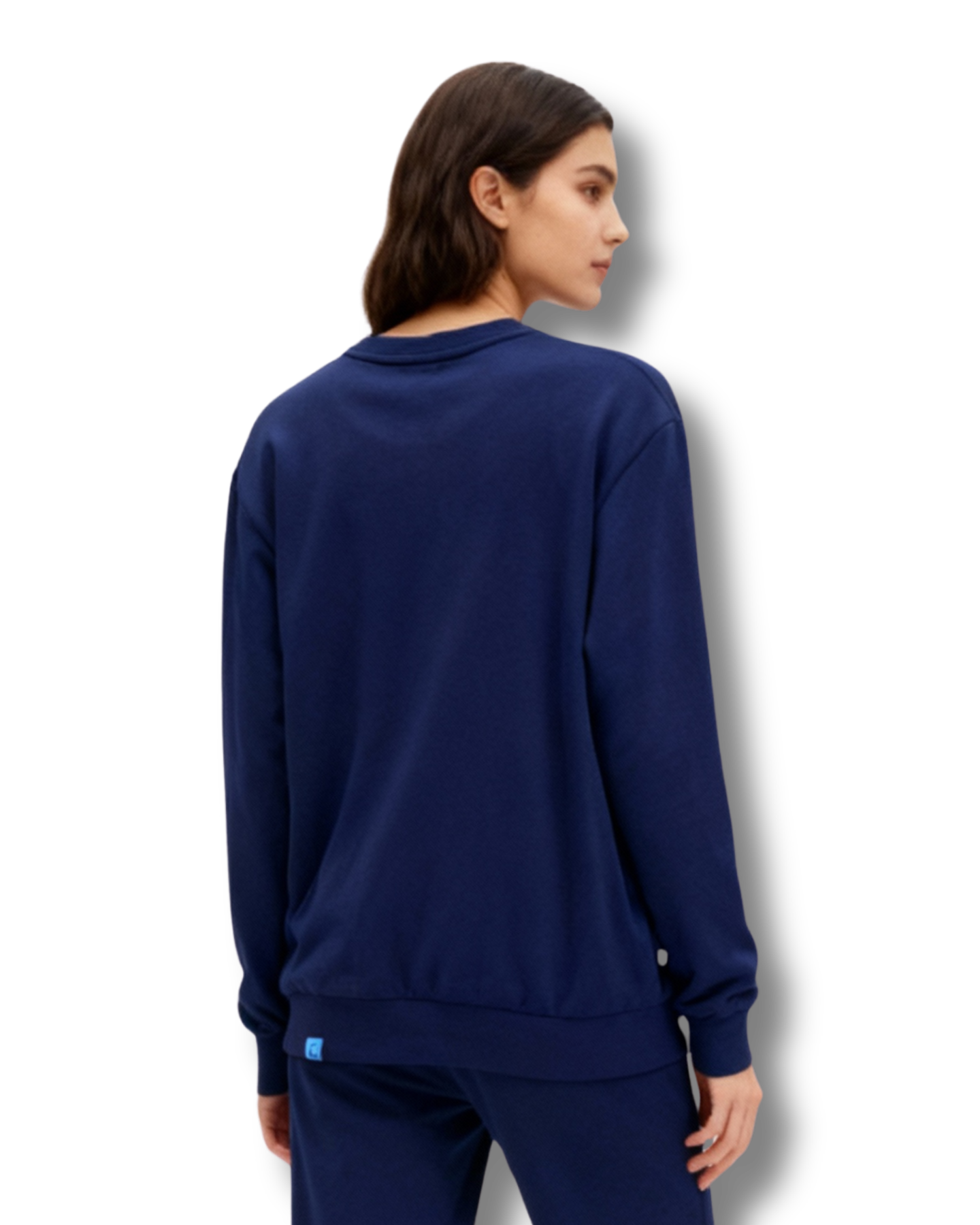 GA - Long-sleeve Crewneck with Zipper pocket