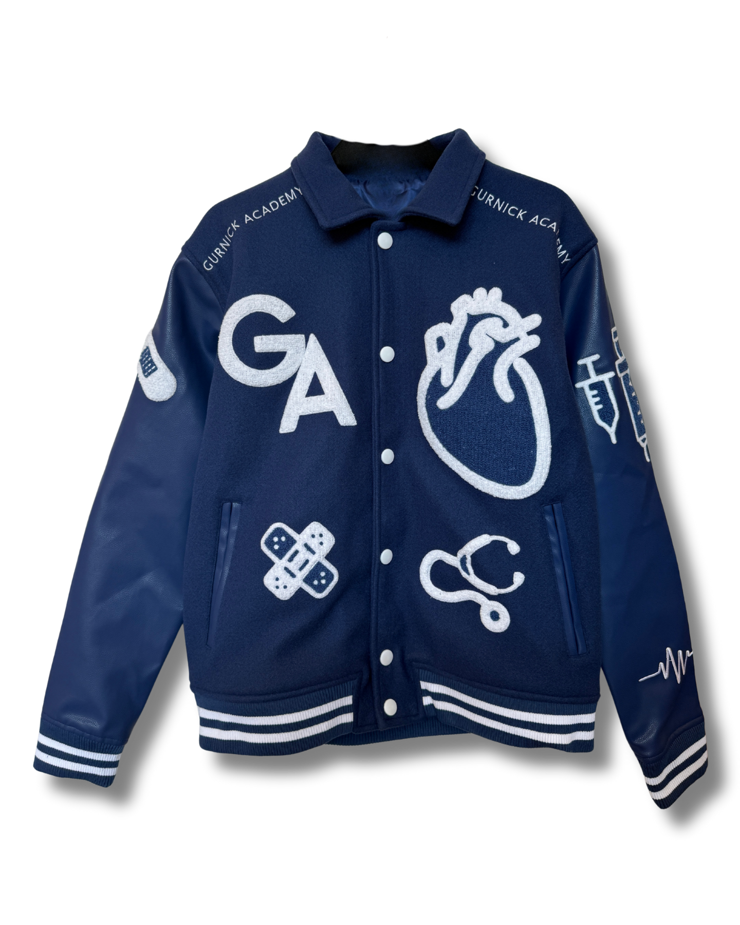 Gurnick Academy Blue Spirit Bomber Jacket