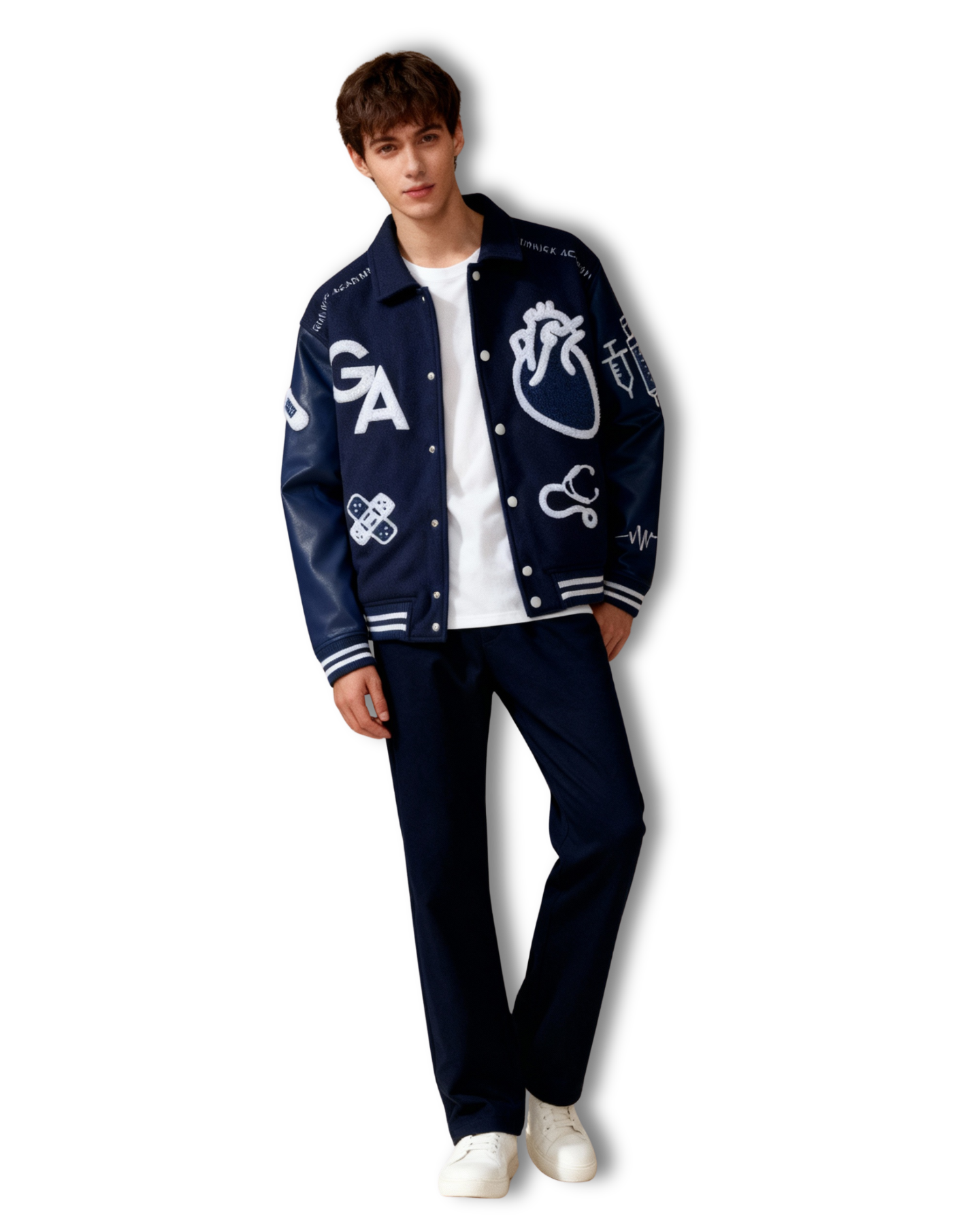 Gurnick Academy Blue Spirit Bomber Jacket