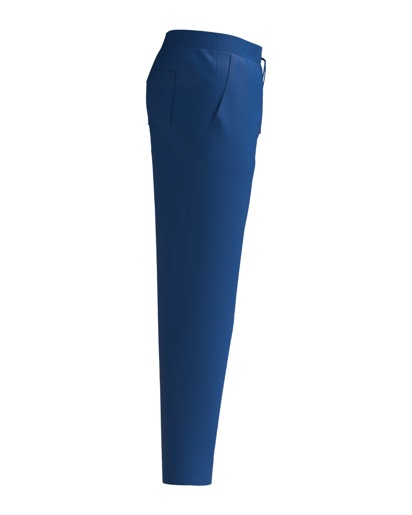 Men's Classic Boot Cut Scrub Pants With 4 Pockets - Right Side View