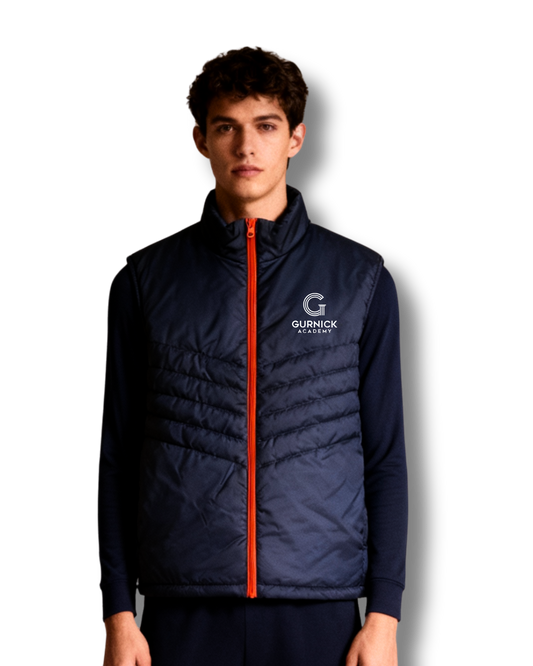 Gurnick Academy Blue Puffer Stuff Vest - Overlayer