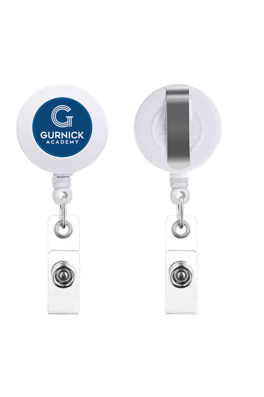 Round 24" Retractable Badge Holder