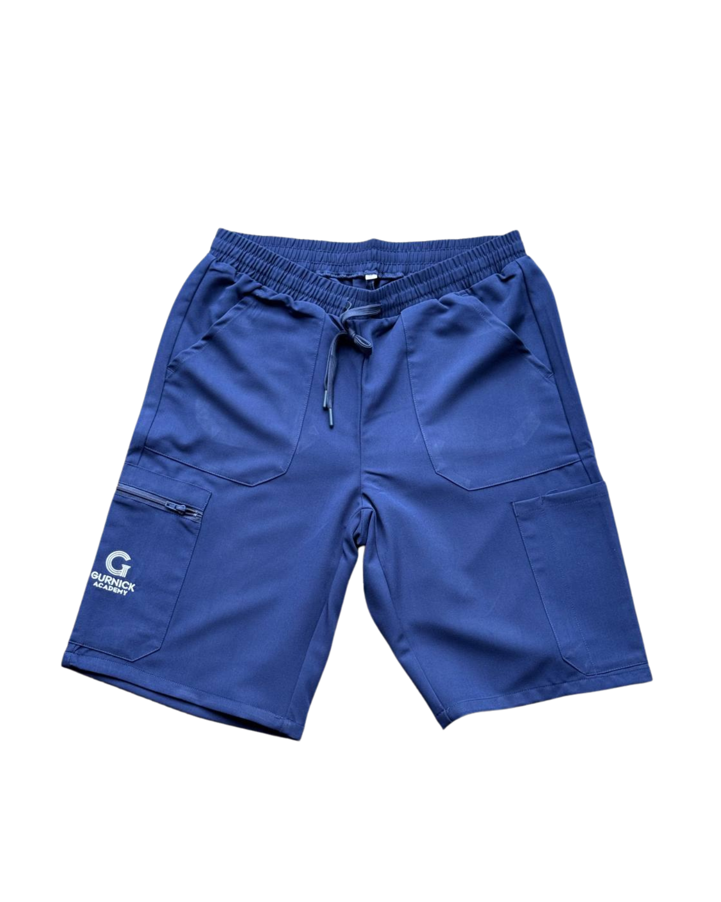 Unisex Scrubs Shorts with Elastic Waistband and Adjustable Drawstrings - Uniform