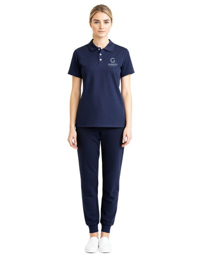 Female Classic Pique 3-Button Polo Shirt - Uniform