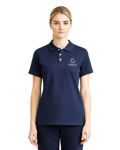 Female Classic Pique 3-Button Polo Shirt - Uniform