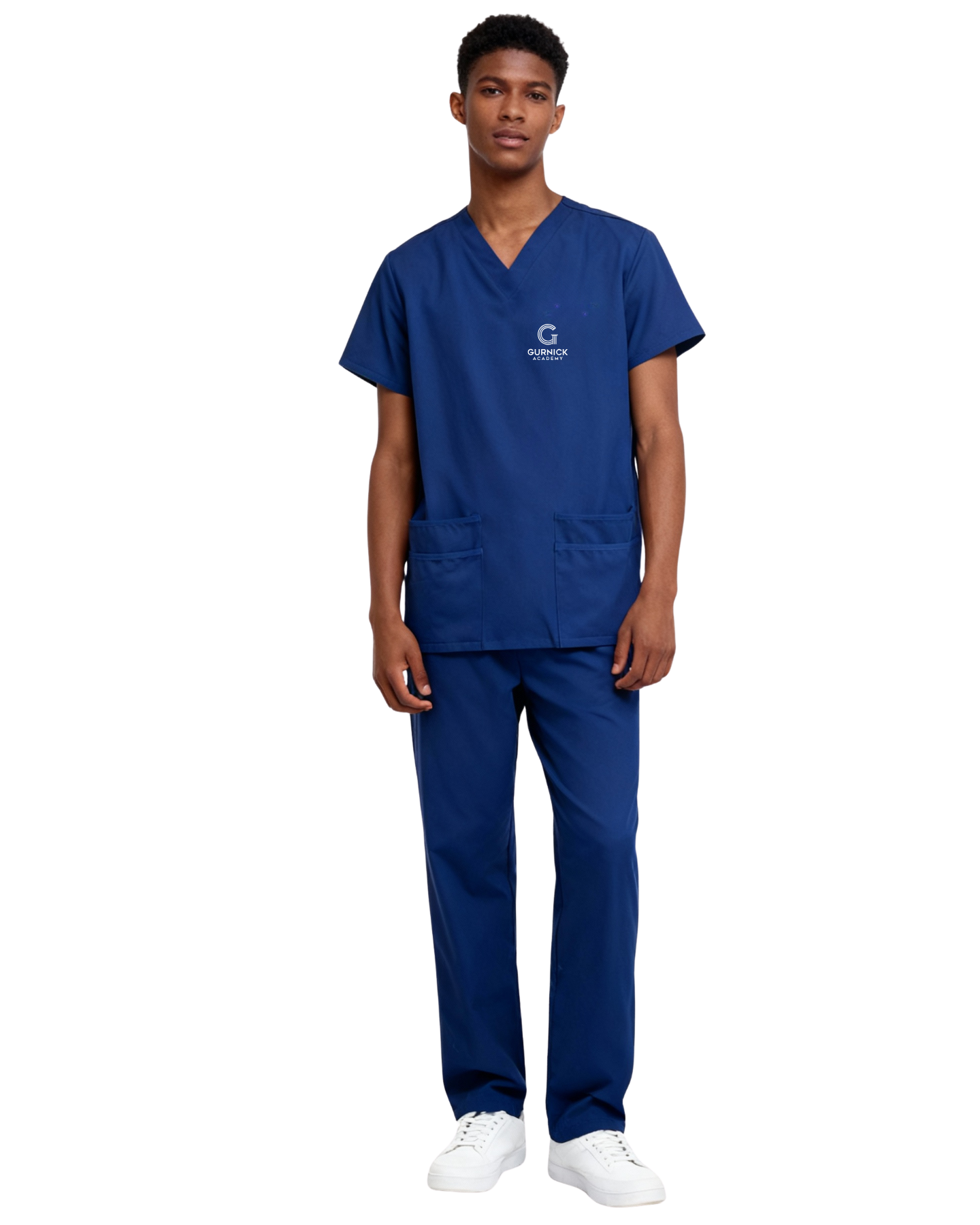 Men's V-Neck Scrub Top