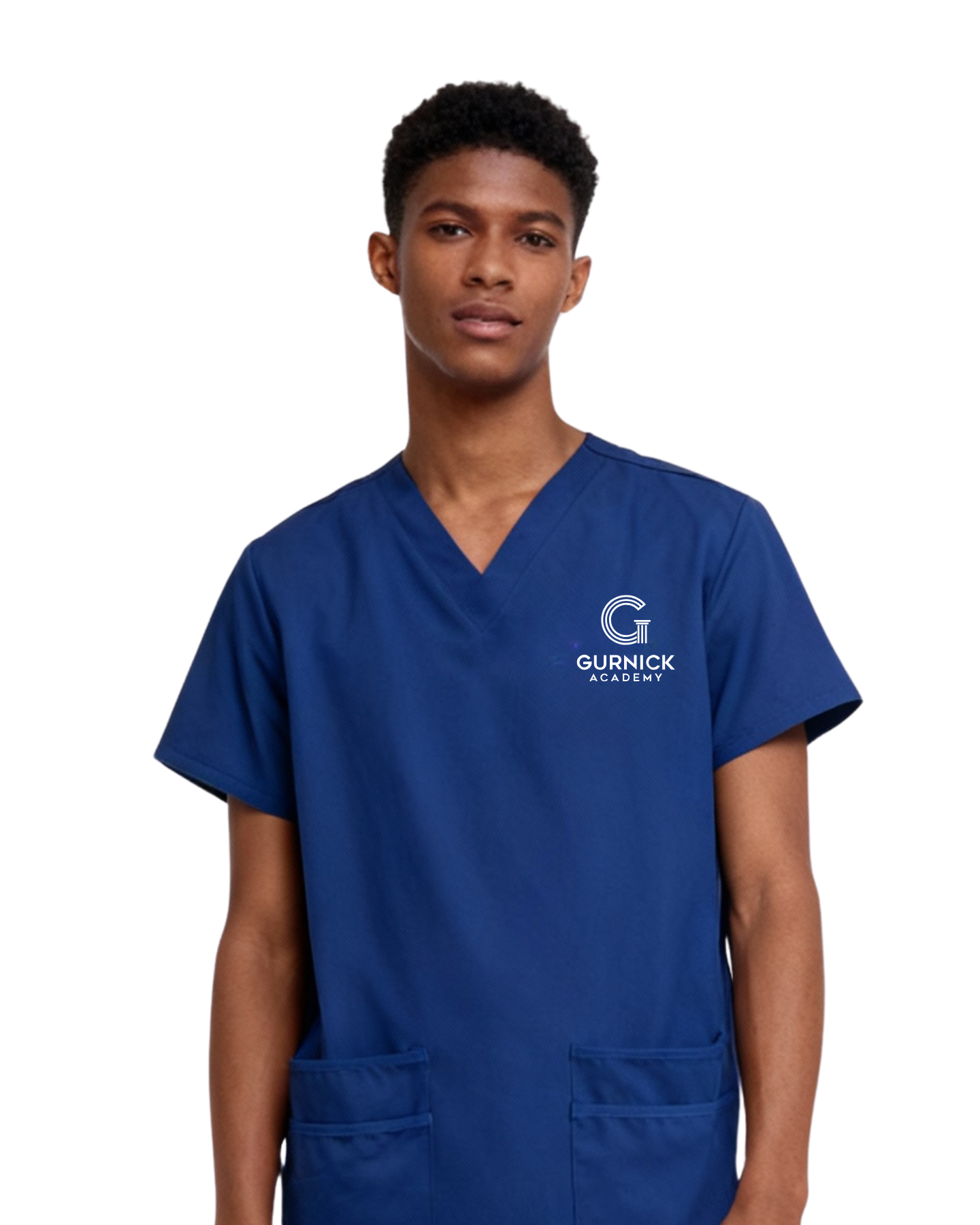 Men's V-Neck Scrub Top