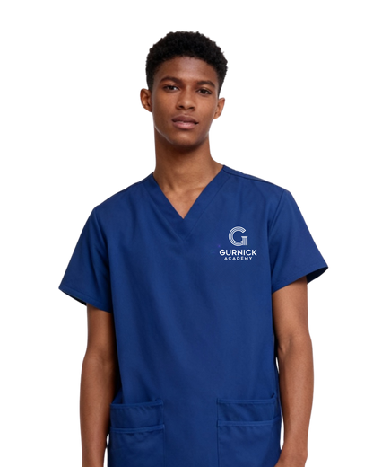 Men's V-Neck Scrub Top