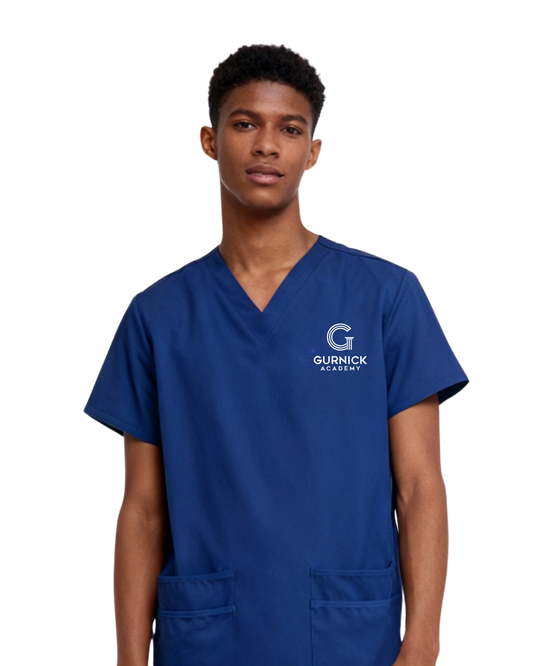 Men's V-Neck Scrub Top