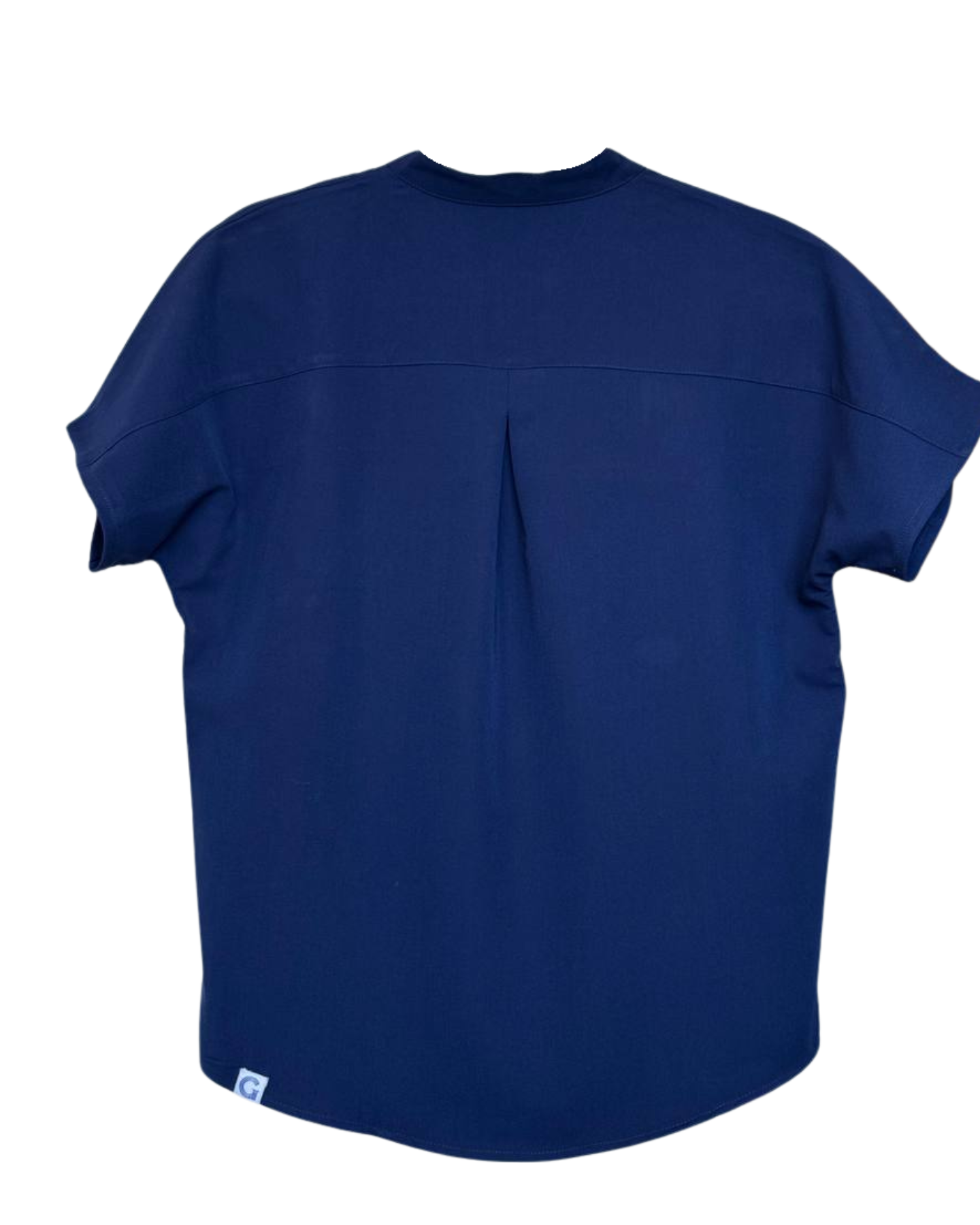 Women’s Split-Neck Multi-Pocket Scrub Top