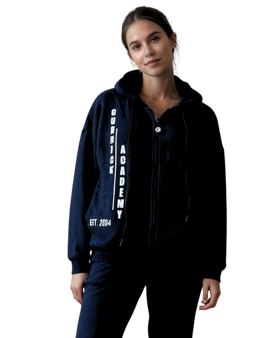 GA -Blue Zip up Hoodie and Jogger Set