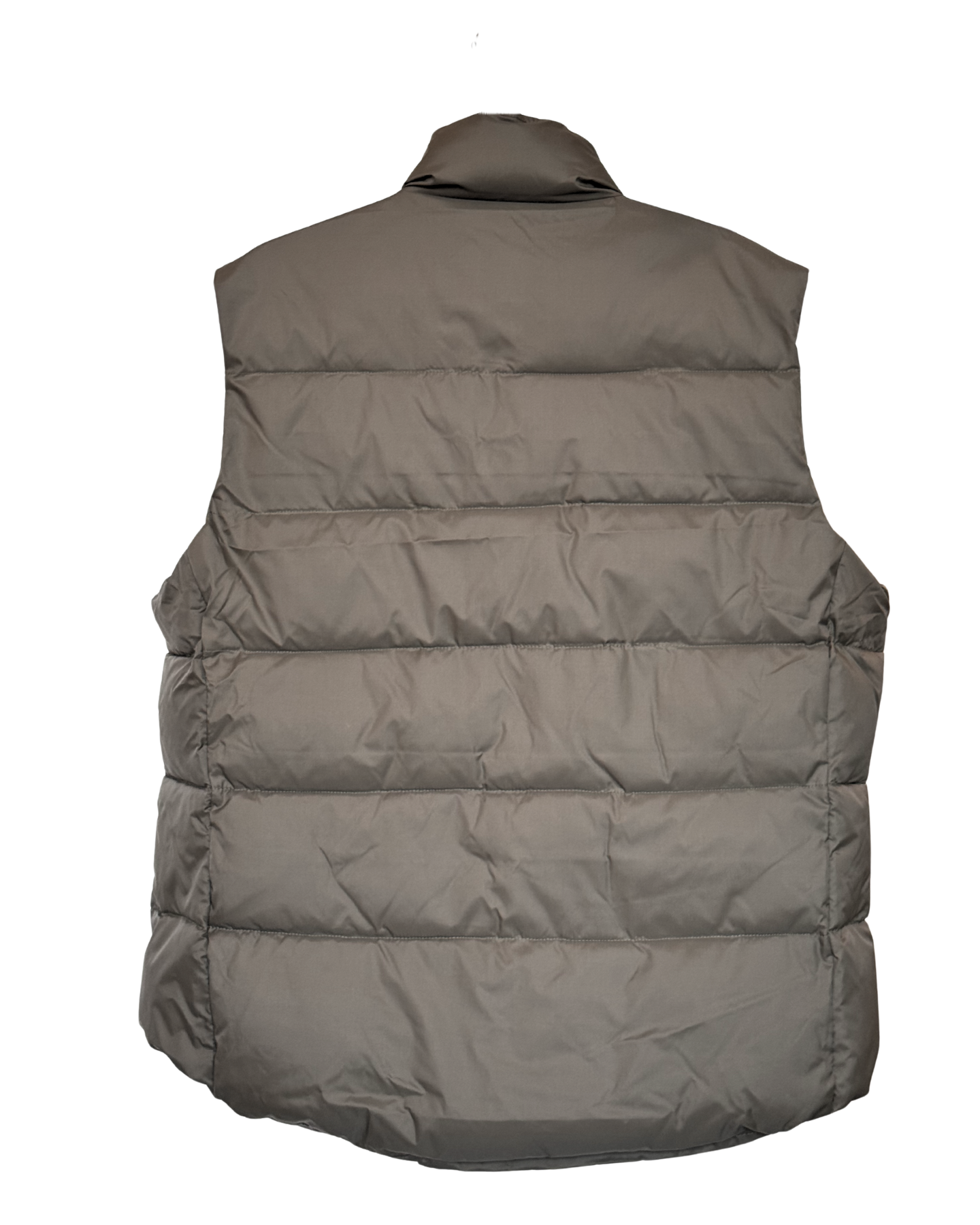 GA - Green Puffer Vest Overlayer