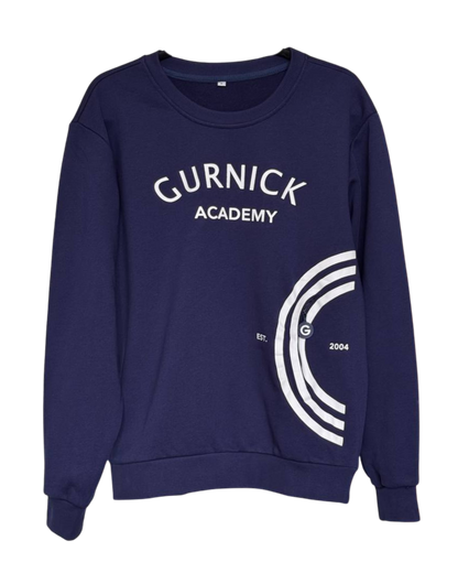 GA - Long-sleeve Crewneck with Zipper pocket