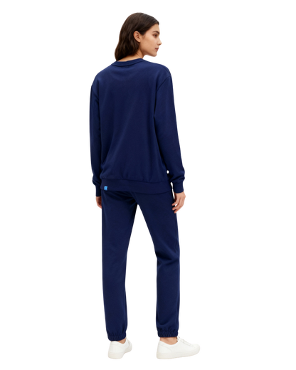 GA - Long-sleeve Crewneck with Zipper pocket