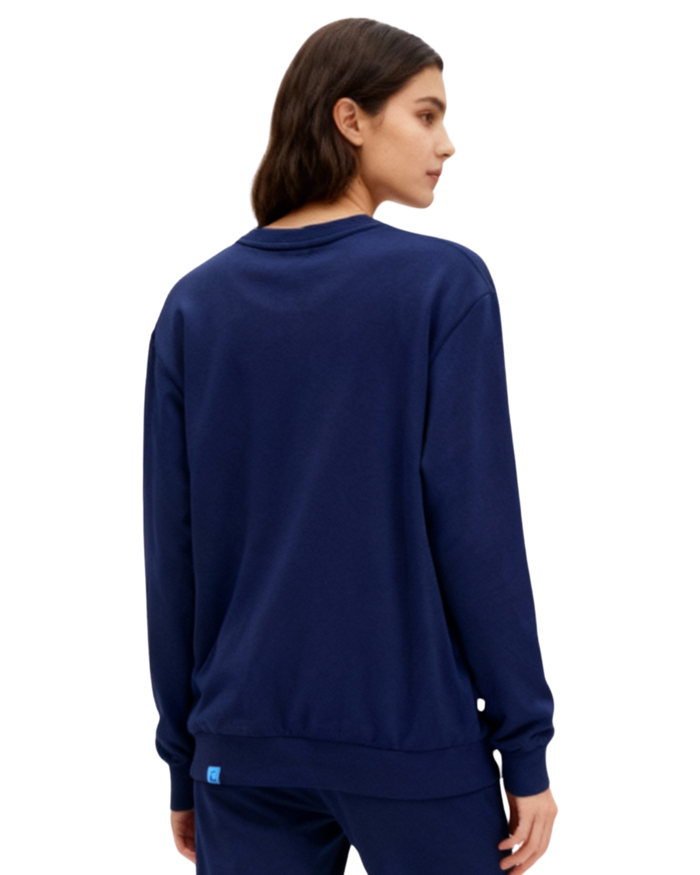 GA - Long-sleeve Crewneck with Zipper pocket