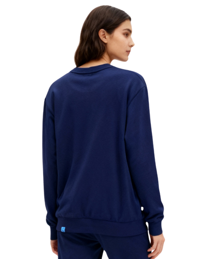 GA - Long-sleeve Crewneck with Zipper pocket