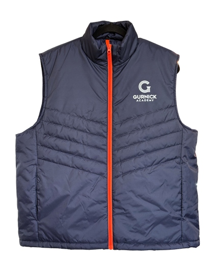 Gurnick Academy Blue Puffer Stuff Vest - Overlayer
