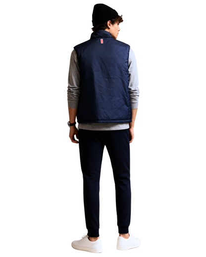 Gurnick Academy Blue Puffer Stuff Vest - Overlayer