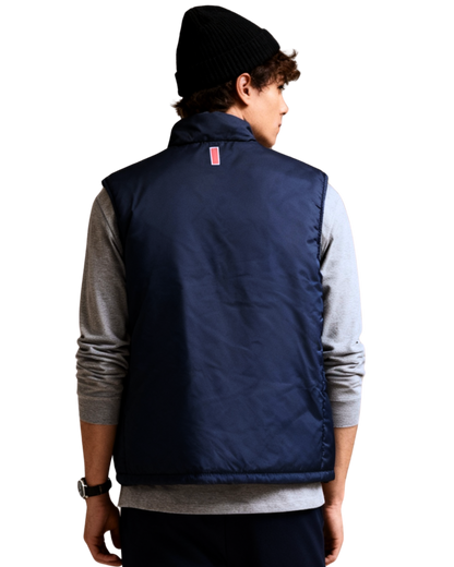 Gurnick Academy Blue Puffer Stuff Vest - Overlayer