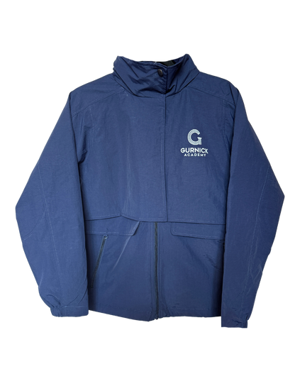GA - Blue Lightweight Windbreaker Jacket Short