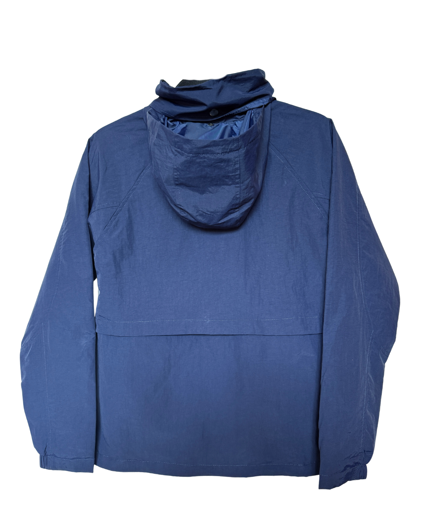 GA - Blue Lightweight Windbreaker Jacket Short