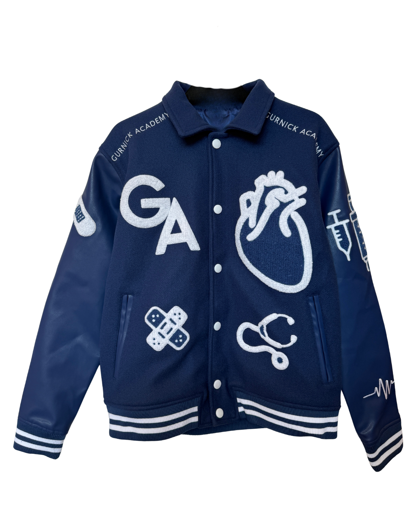 Gurnick Academy Blue Spirit Bomber Jacket