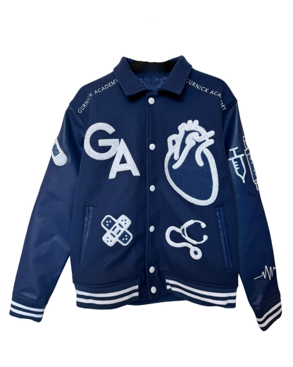 Gurnick Academy Blue Spirit Bomber Jacket