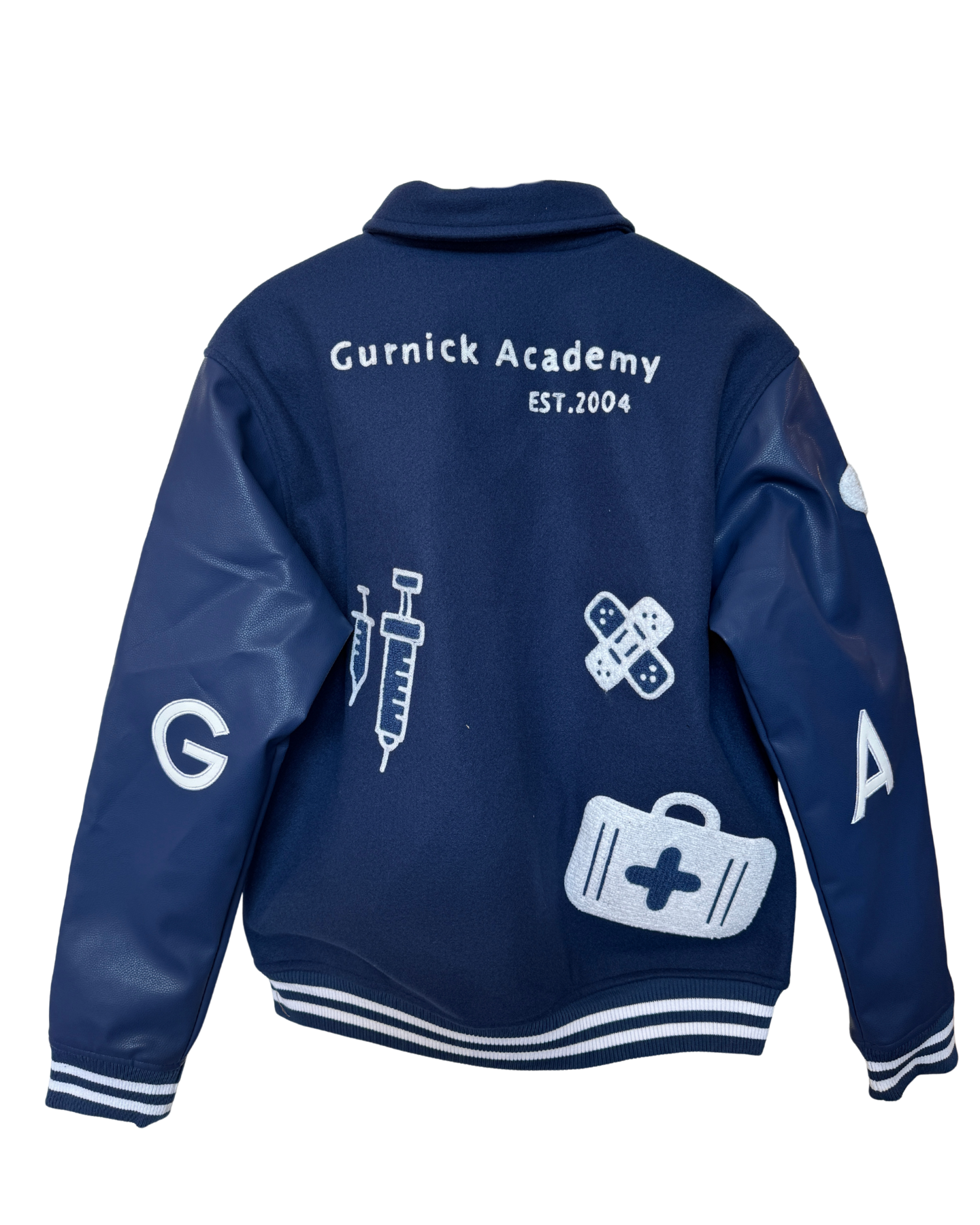 Gurnick Academy Blue Spirit Bomber Jacket