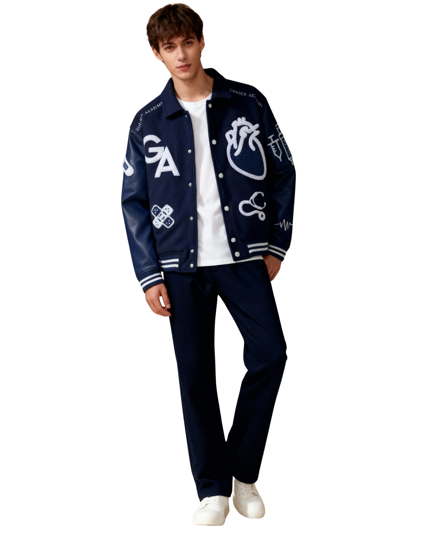 Gurnick Academy Blue Spirit Bomber Jacket