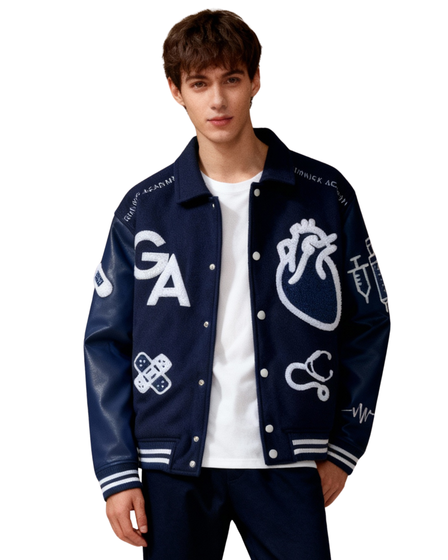 Gurnick Academy Blue Spirit Bomber Jacket