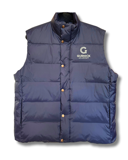 GA - Blue Puffer Vest - Overlayer