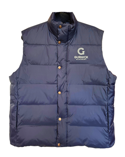 GA - Blue Puffer Vest - Overlayer
