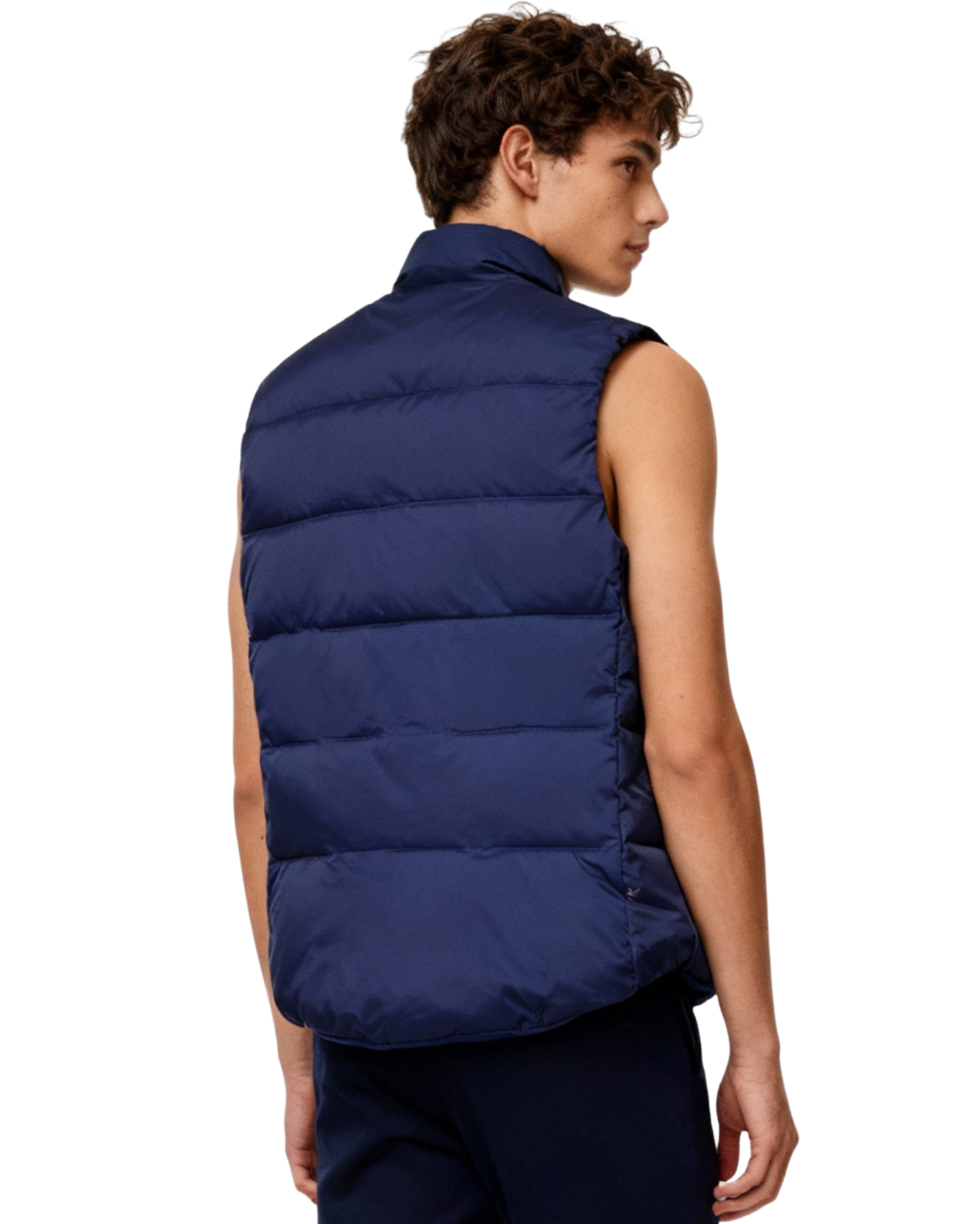 GA - Blue Puffer Vest - Overlayer