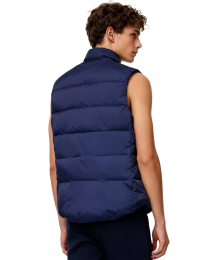 GA - Blue Puffer Vest - Overlayer