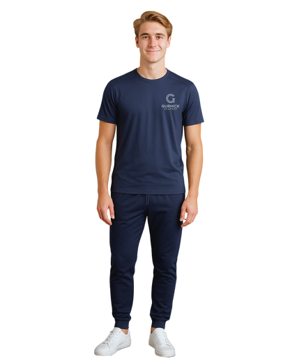 Men's Quick-Dry Short Sleeve Crew Neck Athletic T-Shirt