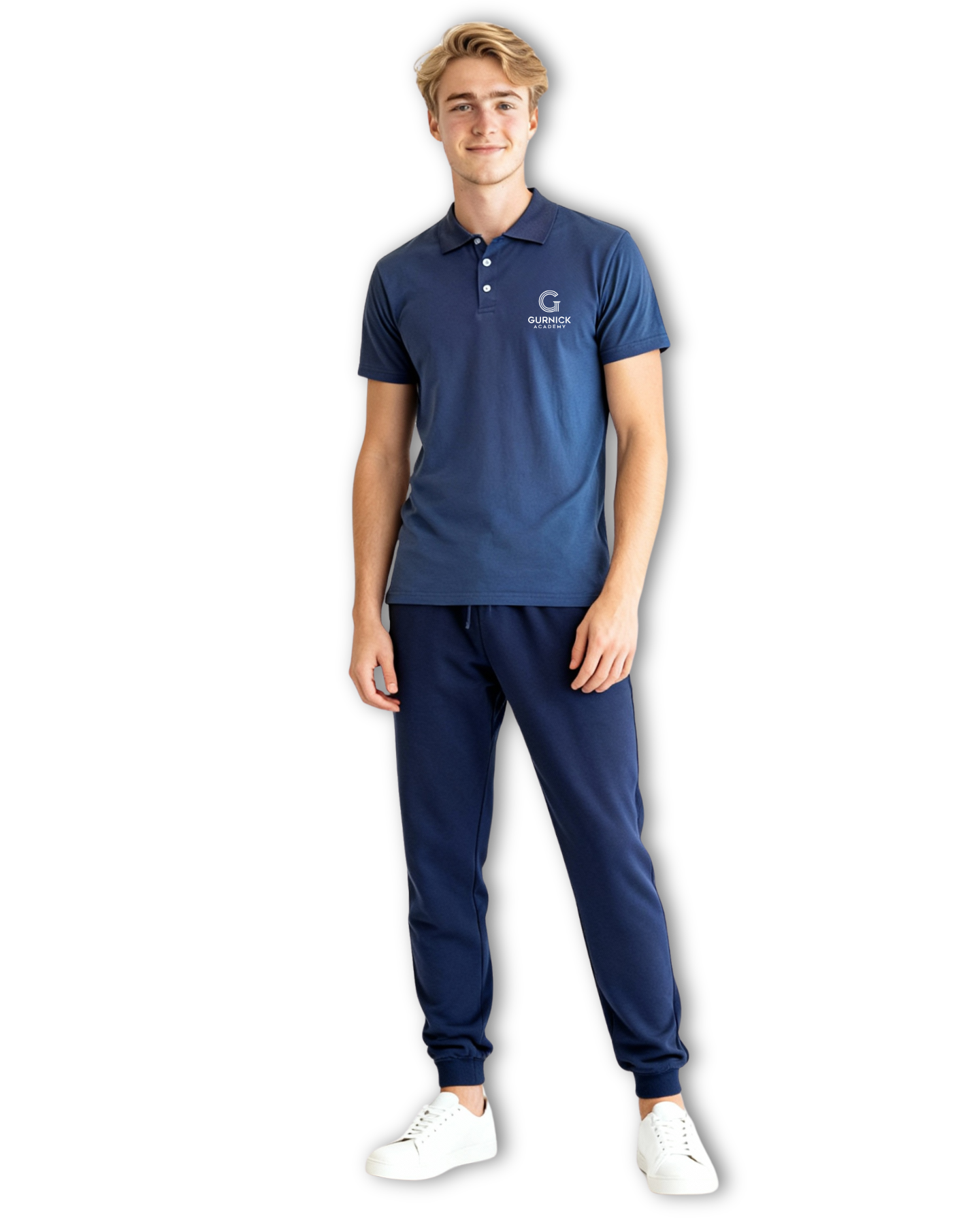 Male Classic Pique 3-Button Polo Shirt