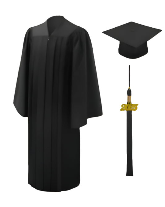 Step 1: Pick Your Graduation Cap and Gown