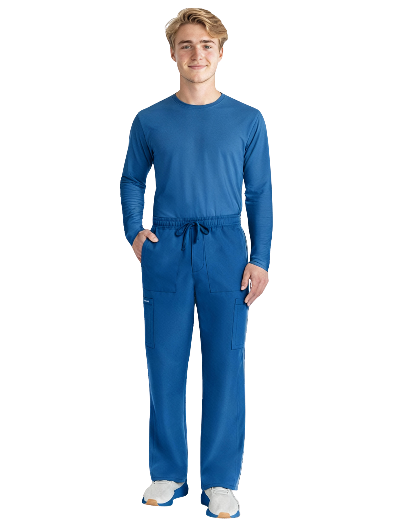 Unisex Royal Blue Scrub Pants